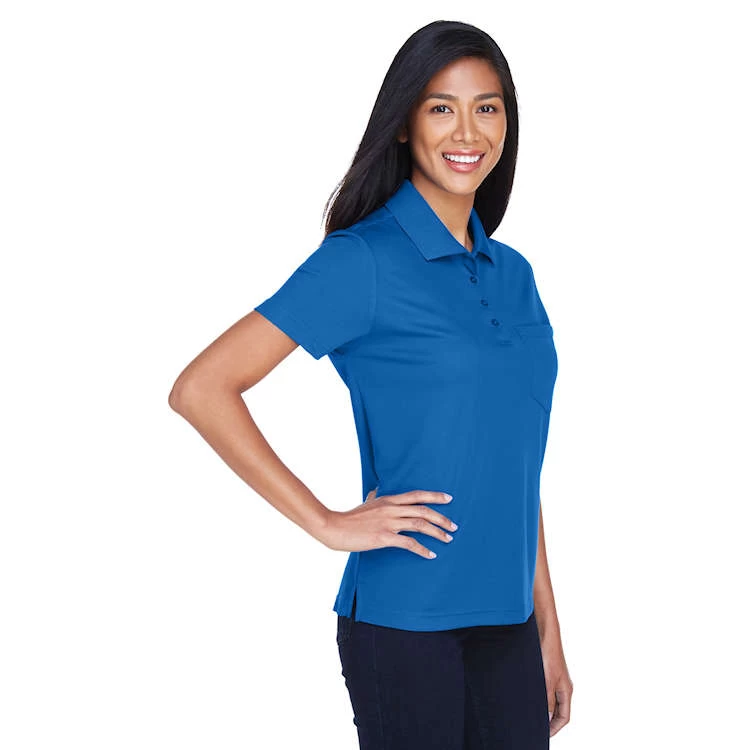 Core 365 Ladies' Origin Performance Piqué Polo With Pocket 4 Core 365 Ladies' Origin Performance Piqué Polo With Pocket - Image 4