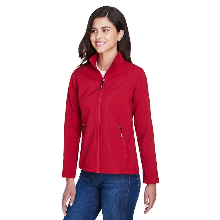 Core 365 Ladies' Cruise Two-Layer Fleece Bonded Soft Shell Jacket 4 Core 365 Ladies' Cruise Two-Layer Fleece Bonded Soft Shell Jacket - Image 4