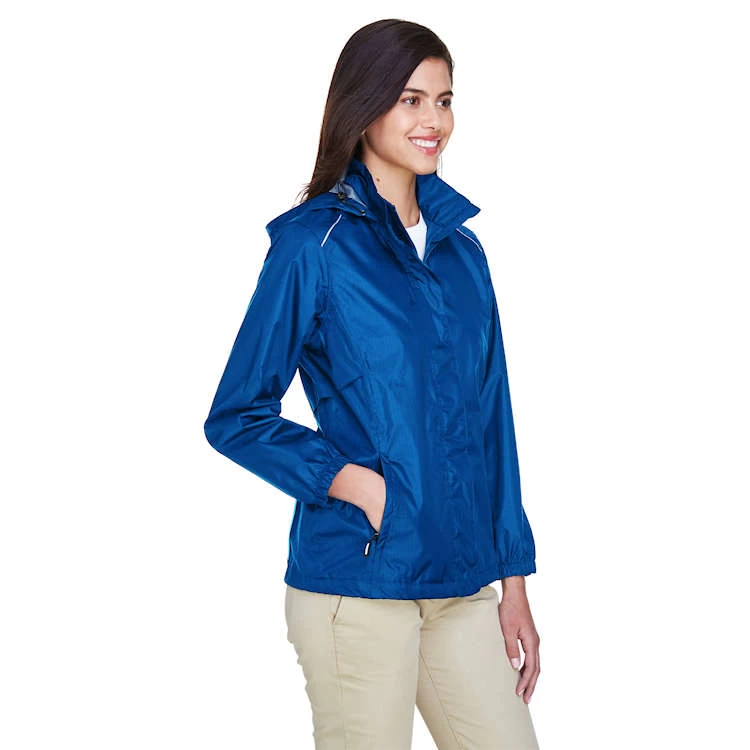 Core 365 Ladies' Climate Seam-Sealed Lightweight Variegated Ripstop Jacket 4 Core 365 Ladies' Climate Seam-Sealed Lightweight Variegated Ripstop Jacket - Image 4