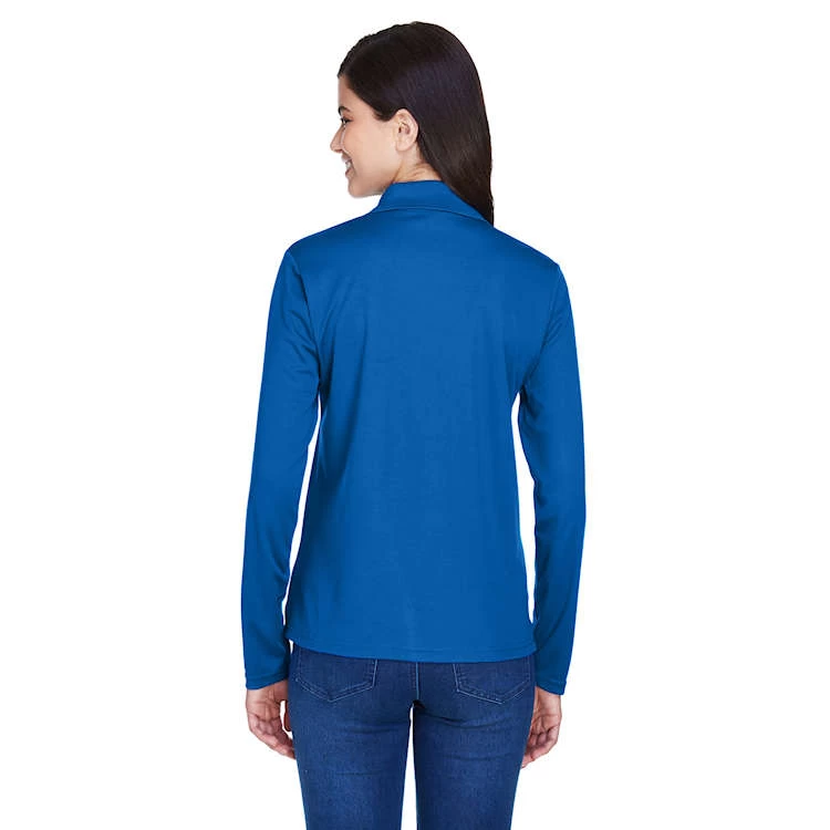 Core 365 Ladies' Pinnacle Performance Long-Sleeve Piqué Polo 2 Core 365 Ladies' Pinnacle Performance Long-Sleeve Piqué Polo - Image 2