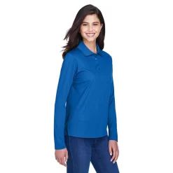 Core 365 Ladies' Pinnacle Performance Long-Sleeve Piqué Polo 8 Core 365 Ladies' Pinnacle Performance Long-Sleeve Piqué Polo -Outfit Junction Sales Store AC78192@3