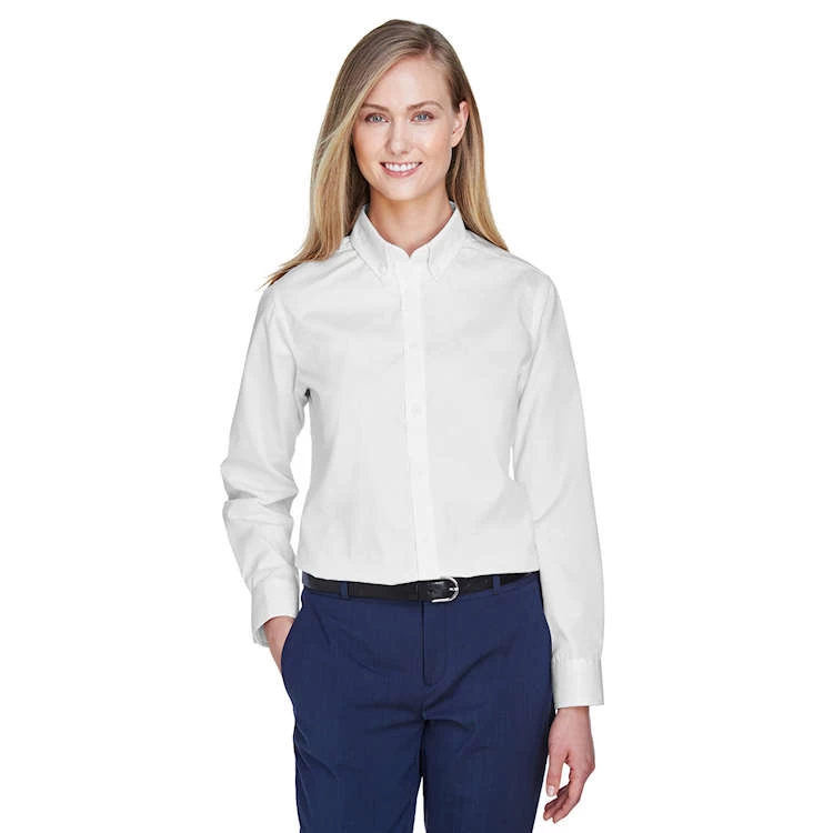 Core 365 Ladies' Operate Long-Sleeve Twill Shirt 1 Core 365 Ladies' Operate Long-Sleeve Twill Shirt