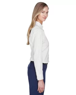 Core 365 Ladies' Operate Long-Sleeve Twill Shirt 7 Core 365 Ladies' Operate Long-Sleeve Twill Shirt -Outfit Junction Sales Store AC78193@2