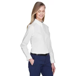 Core 365 Ladies' Operate Long-Sleeve Twill Shirt 8 Core 365 Ladies' Operate Long-Sleeve Twill Shirt -Outfit Junction Sales Store AC78193@3