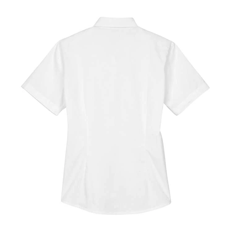 Core 365 Ladies' Optimum Short-Sleeve Twill Shirt 5 Core 365 Ladies' Optimum Short-Sleeve Twill Shirt - Image 5
