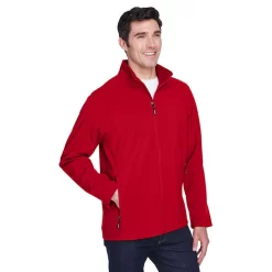 Core 365 Men's Cruise Two-Layer Fleece Bonded Soft Shell Jacket -Outfit Junction Sales Store AC88184@3