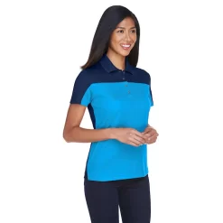 Core 365 Ladies' Balance Colorblock Performance Piqué Polo -Outfit Junction Sales Store ACCE101W@3