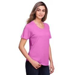Core 365 Ladies' Fusion ChromaSoft™ Performance T-Shirt -Outfit Junction Sales Store ACCE111W@3