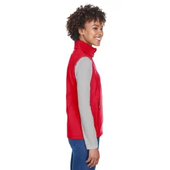 Core 365 Ladies' Cruise Two-Layer Fleece Bonded Soft Shell Vest -Outfit Junction Sales Store ACCE701W@2