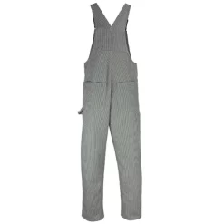 Big Bill Hickory Stripe Bib Overall With Zip Front Closure -Outfit Junction Sales Store BB93@1