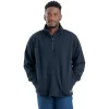 Berne Original Fleece Quarter Zip Thermal Lined Sweatshirt