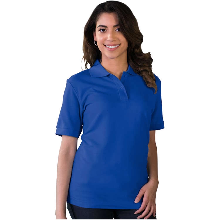 Blue Generation Ladies' Value Short Sleeve Polo 1 Blue Generation Ladies' Value Short Sleeve Polo