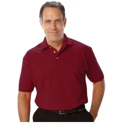 Blue Generation Men's Superblend Short Sleeve Polo