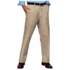 Blue Generation Men's Teflon Twill Flat Front Pant
