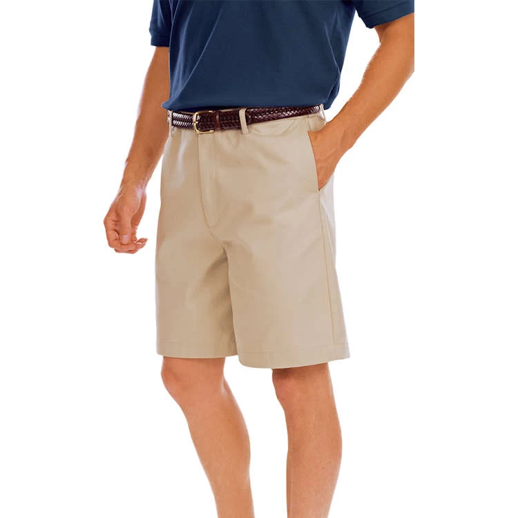 Blue Generation Men's Teflon Twill Flat Front Short 1 Blue Generation Men's Teflon Twill Flat Front Short