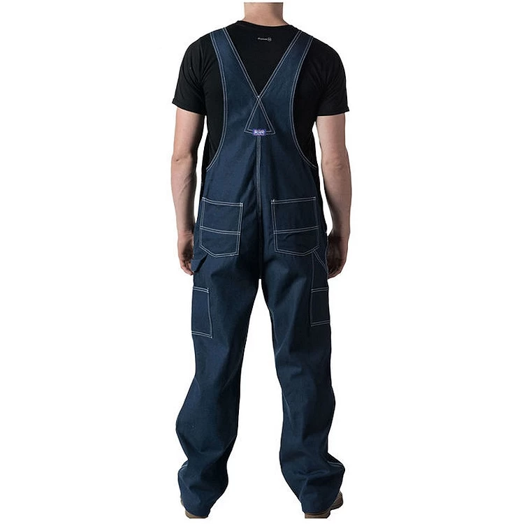 Big Smith Rigid Indigo Denim Bib Overall 2 Big Smith Rigid Indigo Denim Bib Overall - Image 2