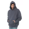 Bayside Super Heavy 16 Oz. Oversized Hooded Pullover Fleece