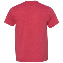 Bayside Ringspun 50/50 Heather Unisex T-Shirt -Outfit Junction Sales Store BY5010@2