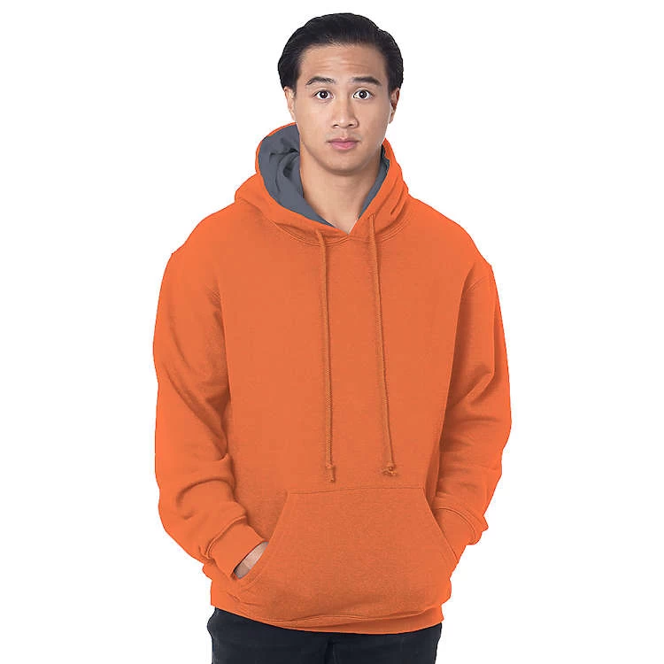 Bayside Super Heavy 17 Oz. Thermal Lined Hooded Pullover Fleece 1 Bayside Super Heavy 17 Oz. Thermal Lined Hooded Pullover Fleece