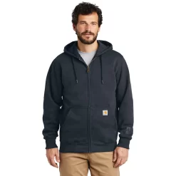 Carhartt Rain Defender Paxton Heavyweight Hooded Zip Front Sweatshirt