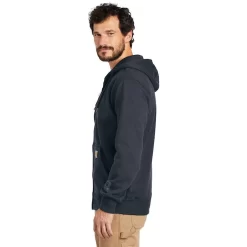 Carhartt Rain Defender Paxton Heavyweight Hooded Zip Front Sweatshirt -Outfit Junction Sales Store CA100614@3