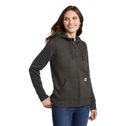 Carhartt Women's Clarksburg Full-Zip Hoodie -Outfit Junction Sales Store CA102788@4