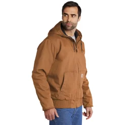 Carhartt Washed Duck Active Jac -Outfit Junction Sales Store CA104050@4