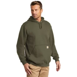 Carhartt Midweight Fleece Hooded Pullover Sweatshirt -Outfit Junction Sales Store CAK121@4