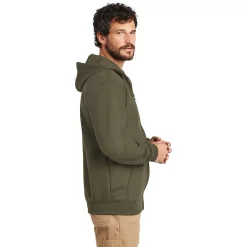 Carhartt Midweight Fleece Zip-Front Hooded Sweatshirt 8 Carhartt Midweight Fleece Zip-Front Hooded Sweatshirt -Outfit Junction Sales Store CAK122@3