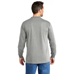 Carhartt Long Sleeve Henley T-Shirt -Outfit Junction Sales Store CAK128@2