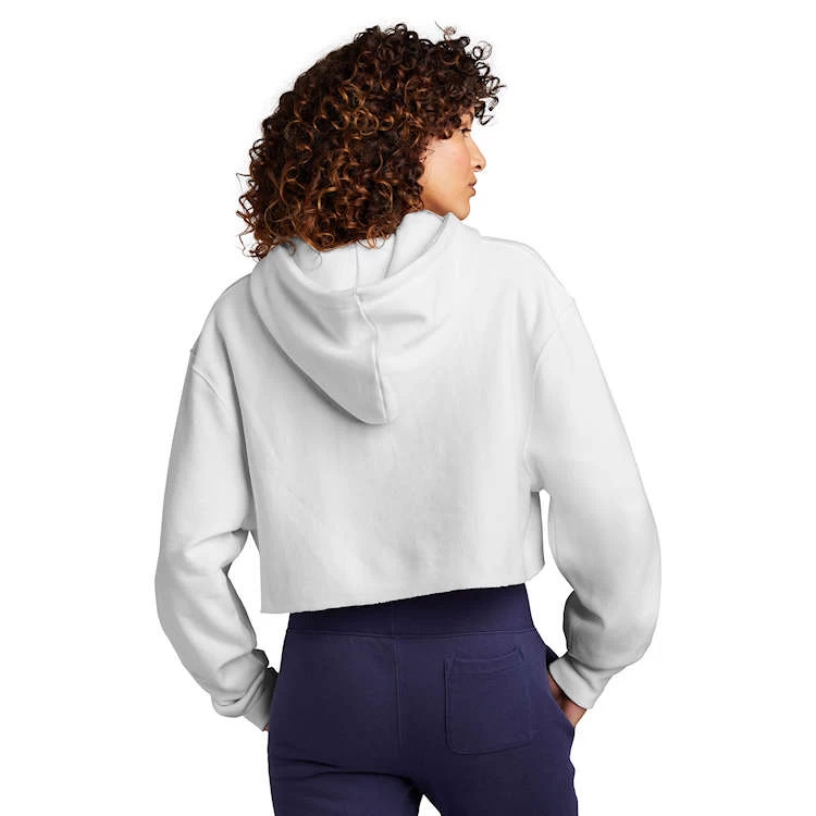 Champion ® Women’s Reverse Weave ® Cropped Cut-Off Hooded Sweatshirt 2 Champion ® Women’s Reverse Weave ® Cropped Cut-Off Hooded Sweatshirt - Image 2