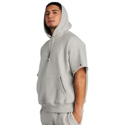 Champion® Reverse Weave® Short Sleeve Hoodie -Outfit Junction Sales Store CHS101SS@4