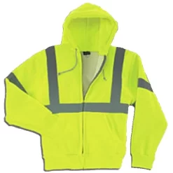 Camber Arctic Thermal Reflective Hooded Zip Sweatshirt W/Tape