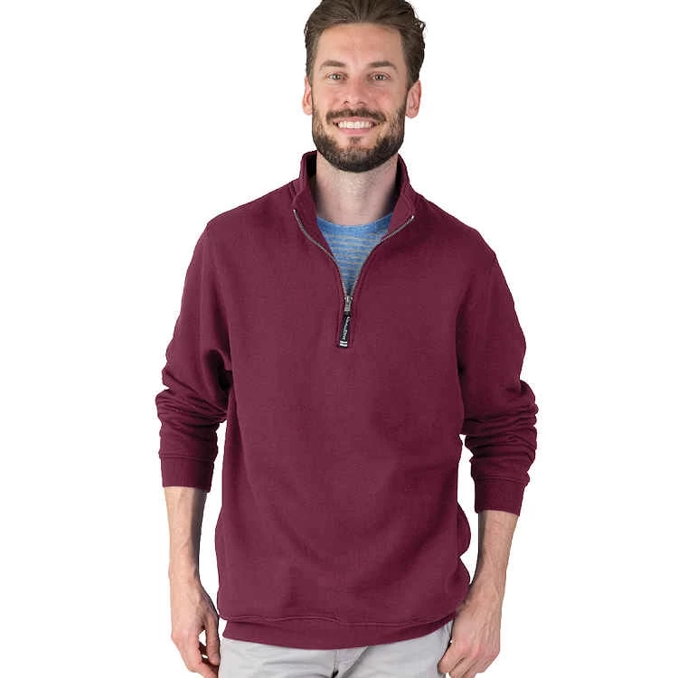 Charles River Crosswind Quarter Zip Sweatshirt 1 Charles River Crosswind Quarter Zip Sweatshirt