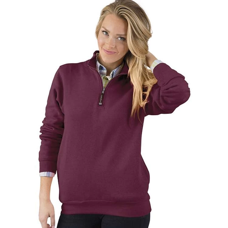 Charles River Crosswind Quarter Zip Sweatshirt 2 Charles River Crosswind Quarter Zip Sweatshirt - Image 2