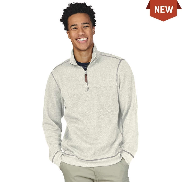 Charles River Men's Conway Flatback Rib Pullover 1 Charles River Men's Conway Flatback Rib Pullover