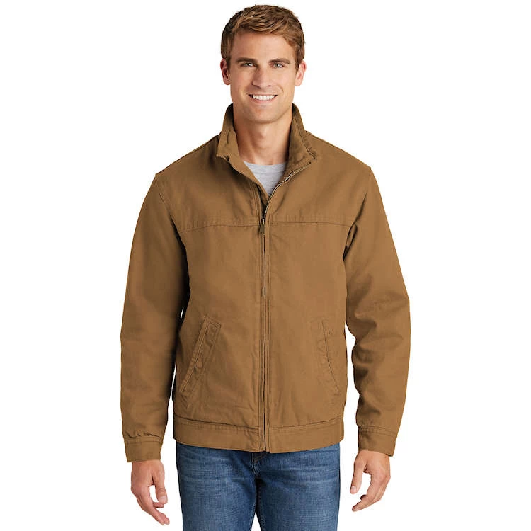 CornerStone® Washed Duck Cloth Flannel-Lined Work Jacket 1 CornerStone® Washed Duck Cloth Flannel-Lined Work Jacket