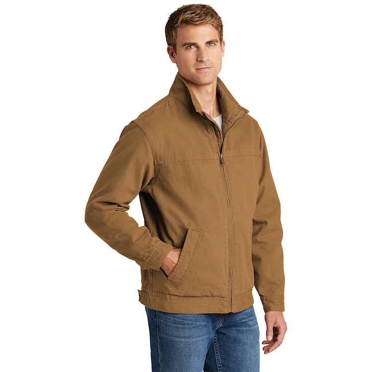 CornerStone® Washed Duck Cloth Flannel-Lined Work Jacket 5 CornerStone® Washed Duck Cloth Flannel-Lined Work Jacket - Image 5