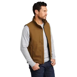 CornerStone® Duck Bonded Soft Shell Vest -Outfit Junction Sales Store CSCSV60@4