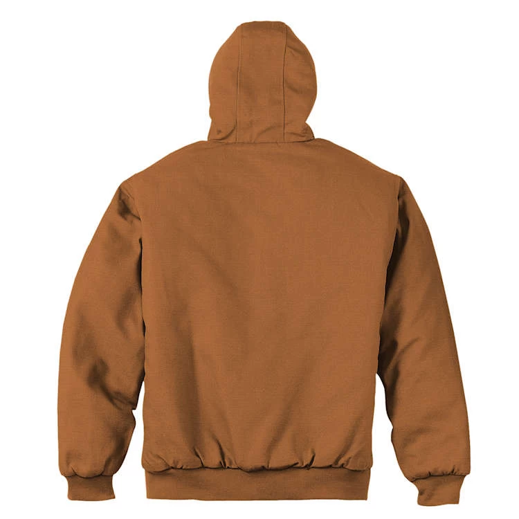 CornerStone® Duck Cloth Hooded Work Jacket 2 CornerStone® Duck Cloth Hooded Work Jacket - Image 2