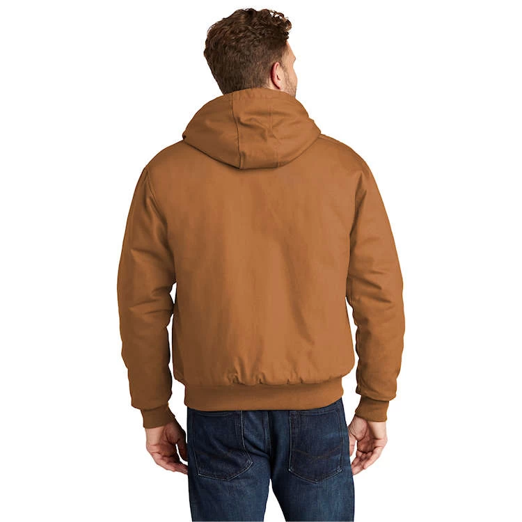 CornerStone® Duck Cloth Hooded Work Jacket 5 CornerStone® Duck Cloth Hooded Work Jacket - Image 5