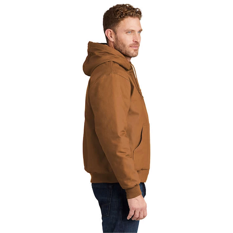 CornerStone® Duck Cloth Hooded Work Jacket 6 CornerStone® Duck Cloth Hooded Work Jacket - Image 6