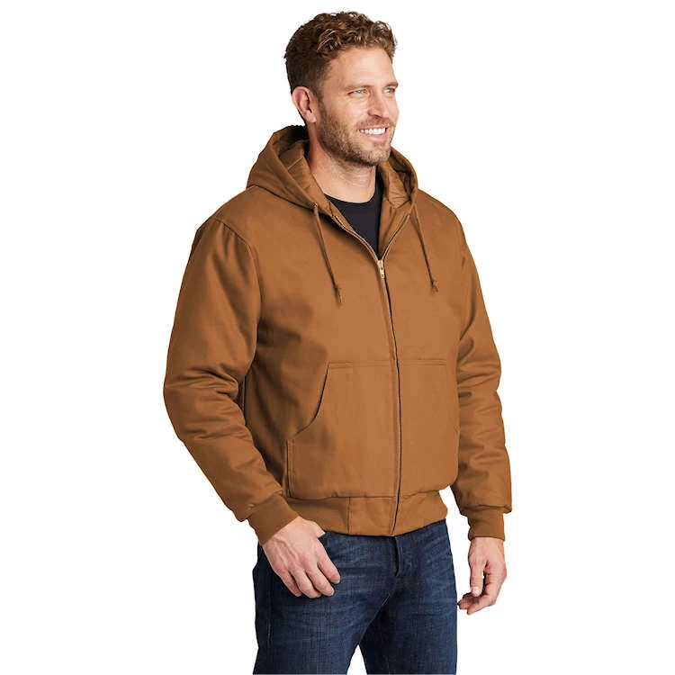 CornerStone® Duck Cloth Hooded Work Jacket 7 CornerStone® Duck Cloth Hooded Work Jacket - Image 7
