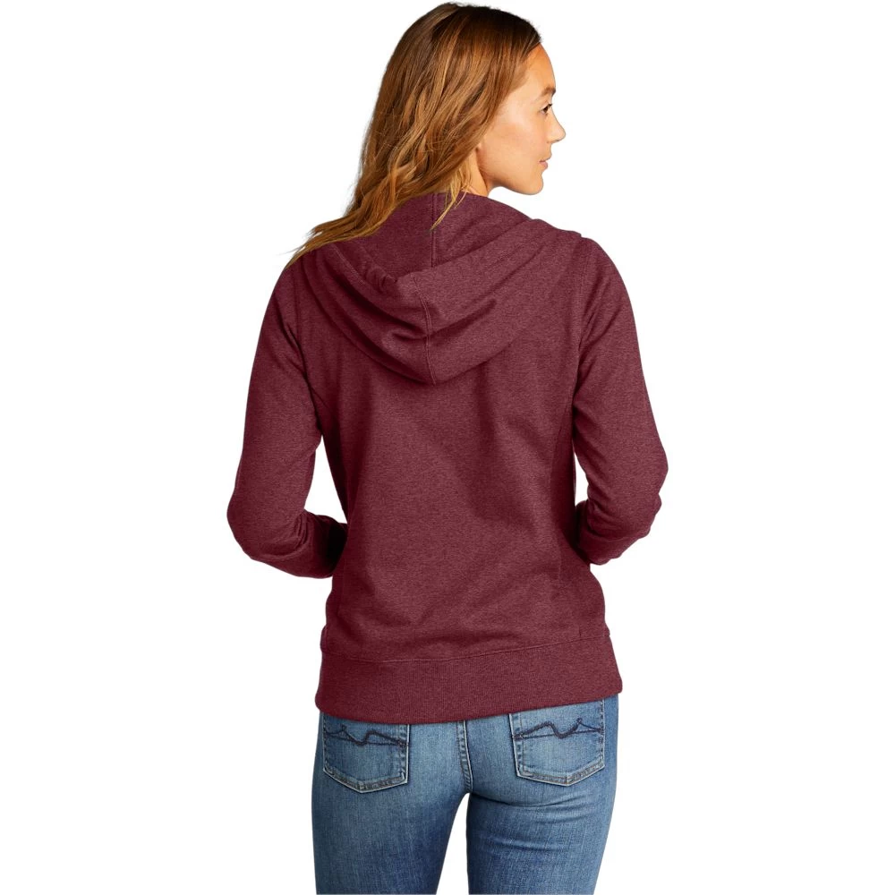 District Women's Re-Fleece™ Full-Zip Hoodie 4 District Women's Re-Fleece™ Full-Zip Hoodie - Image 4