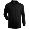 CLEARANCE Edwards Unisex Soft Touch Long Sleeve Blended Pique Polo-No Pocket