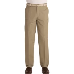 Edwards Men's Chino Flat Front Cargo Pant