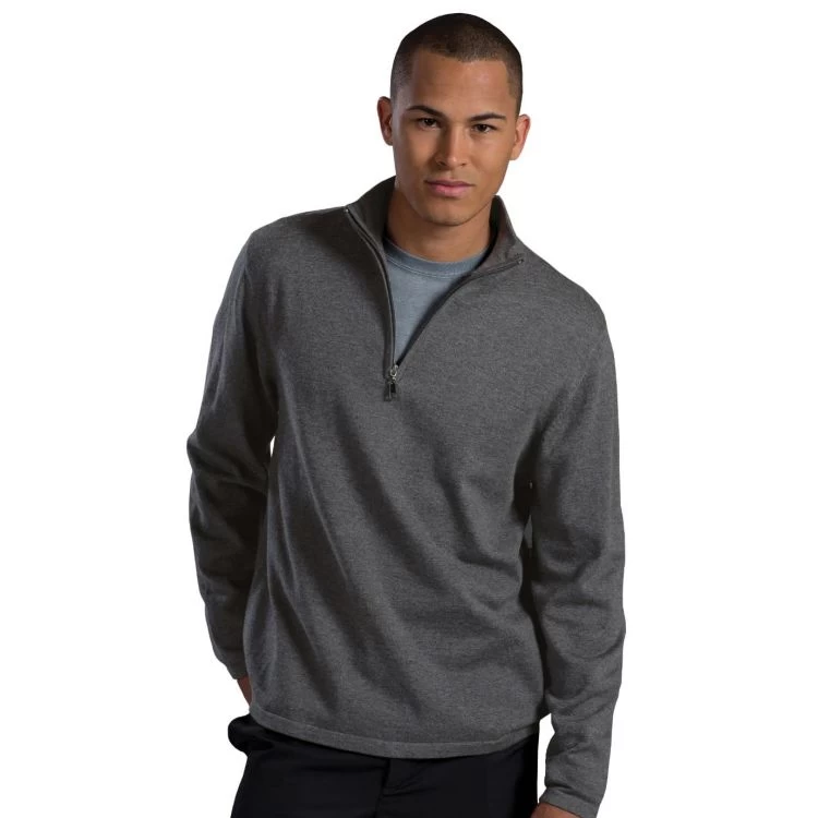 Edwards Quarter-Zip Fine Gauge Sweater 2 Edwards Quarter-Zip Fine Gauge Sweater - Image 2