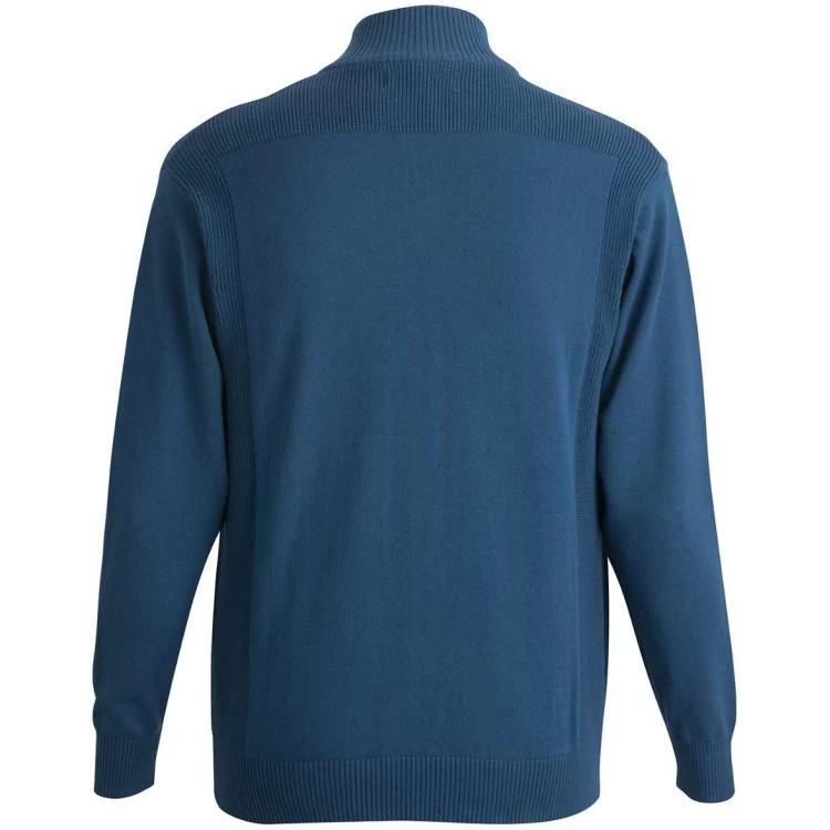 CLEARANCE Edwards Unisex Rib Collar Button-Front Cardigan With Pockets 3 CLEARANCE Edwards Unisex Rib Collar Button-Front Cardigan With Pockets - Image 3