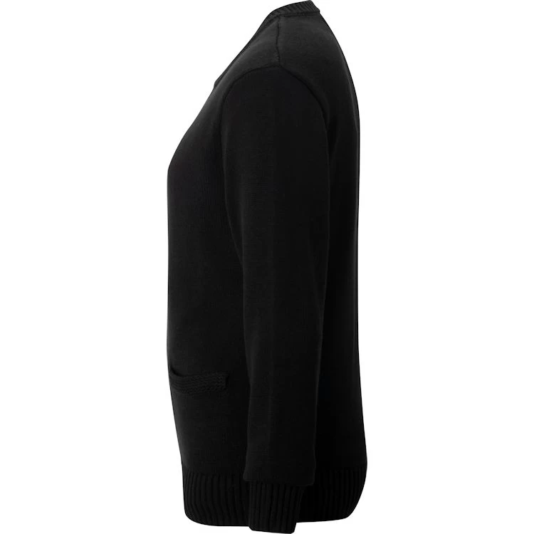 Edwards Jersey Knit Acrylic Full Zip Cardigan 2 Edwards Jersey Knit Acrylic Full Zip Cardigan - Image 2