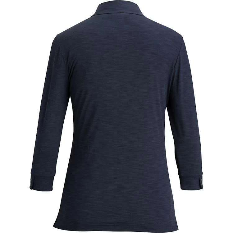 Edwards Ladies' 3/4 Sleeve Optical Polo 3 Edwards Ladies' 3/4 Sleeve Optical Polo - Image 3